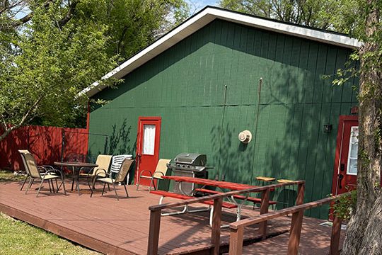 Backyard Patio Deck Image